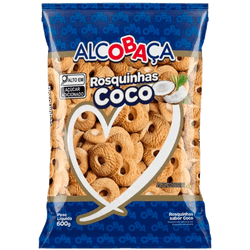 ROSQUINHA ALCOBACA 600G COCO